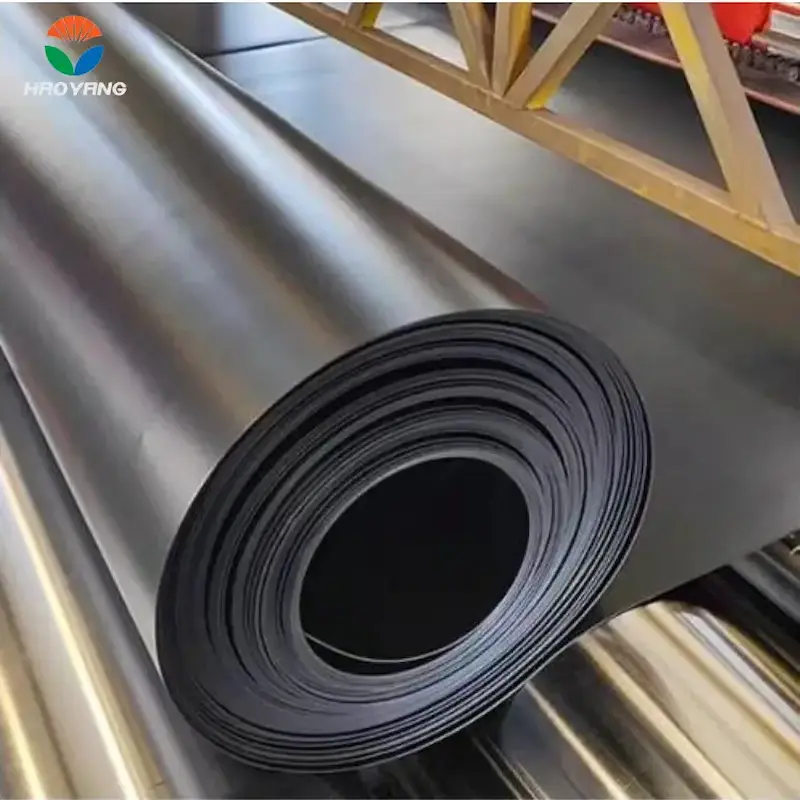 1mm HDPE Geomembrane Pond Liner For Indonesia Market -L